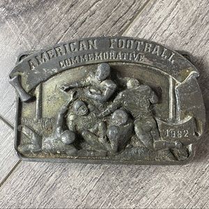 arroyo grande buckle company american football commemorative 1982